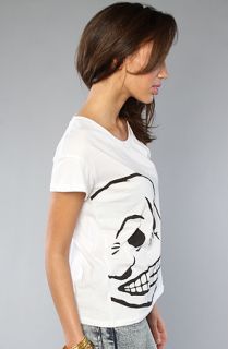 Cheap Monday The Lina Skull Tee in White