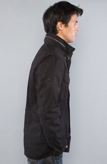 LRG The Eastman M65 Jacket in Black Concrete