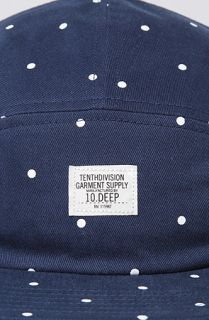 10 Deep The Ironsides 5Panel Cap in Navy