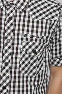 Dissizit The Liberty SS Buttondown Shirt in Black Gingham  Karmaloop