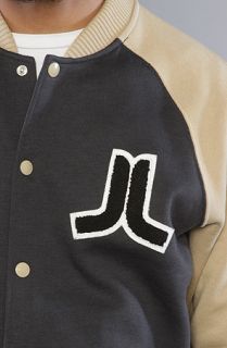 WeSC The Balker Baseball Jacket in Dark Navy
