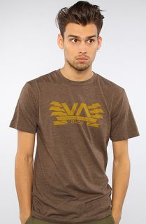 RVCA The Charged VA Tee in Ashwood Concrete