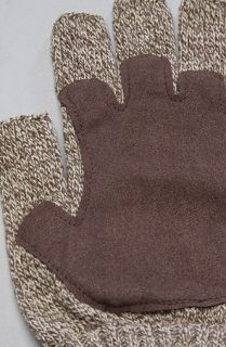 Obey The Explorer Gloves in Heather Oatmeal