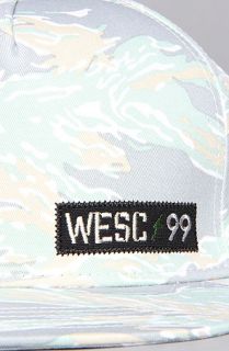 WeSC The Nebe Snapback Hat in Camo Concrete