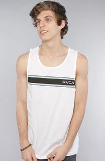 RVCA The Wrightwood Tank in White Concrete