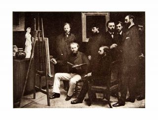 Studio Batignolles Paris Fantin Latour Manet Monet Renoir Zola