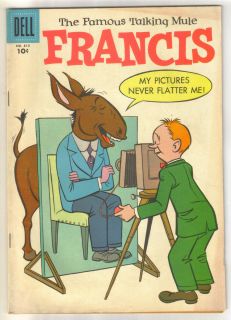 Francis The Famous Talking Mule Four Color 810 F VF