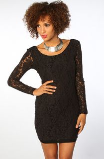 Blaque Label The Crochet Sleeve Dress