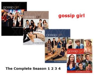 Gossip Girl The Complete Season 1 2 3 4 (DVD, 2008, 5 Disc Set)