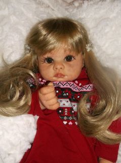  Blond Girl Gorgeous Hair Sweet Big Eyes Christmas Faith 3 Day