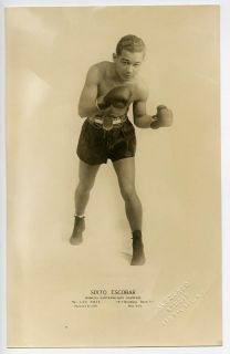 1937 Boxing Sixto Escobar Vintage Boxing Photograph Puerto Rico