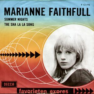 Marianne Faithfull Go Away from My World 1965 UK EP PS