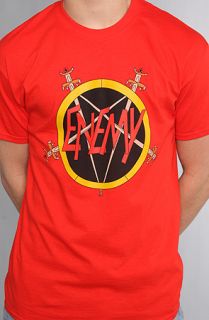  the enemy awaits t shirt in red $ 32 00 converter share on tumblr size