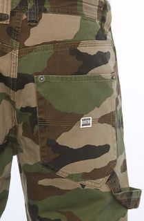 RockSmith The Rok Dungarees in Camo Concrete