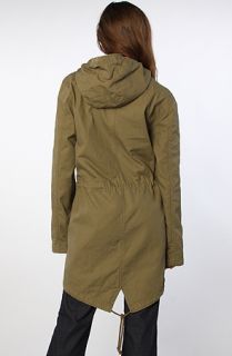 Pretty Penny Stock The Penny Twill Hooded Lightweight Fishtail Parka