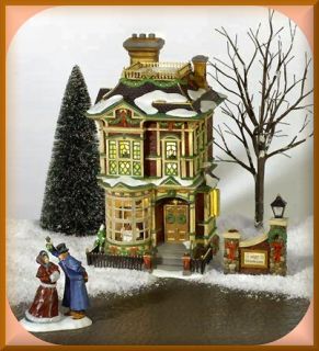 Victorian Family Christmas House  UTube NEW Department Dept 56 Dickens