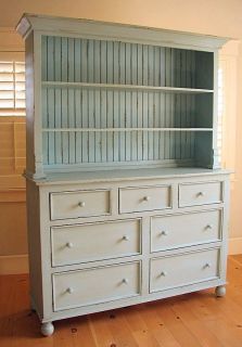  Wood Linen China Hutch 30 Paints Stains Fine Furniture New