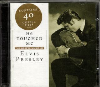 ELVIS PRESLEY HE TOUCH ME THE GOSPEL MUSIC OF 2 CD SET 40 SONGS