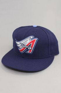 Vintage Deadstock Anaheim Angels Fitted HatBlueBlue