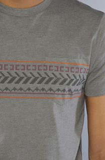 Vans The Anchorage Tee in Rock Grey Heather