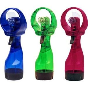 Portable Water Misting Spray Cooling Cool Fan Cooler Beach Camp Travel