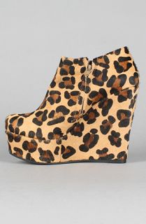 Sole Boutique The De Vil Bootie in Leopard