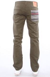 Crooks and Castles The Trail Jeans in Olive