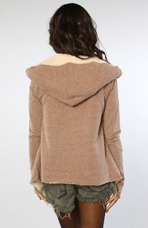 Quiksilver / QSW The Forte Greene Toggle Cardigan in Sienna