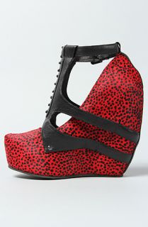 Senso Diffusion The Wish Shoe in Red Concrete