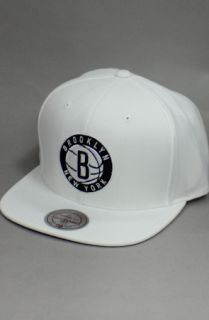 123SNAPBACKS Brooklyn Nets Snapback HatWhite