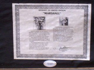 SDSU Marshall Faulk Football Print by Gene Locklear Ed 9 100 Signed by