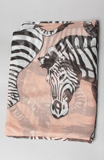 Accessories Boutique The Zebra Prancers Scarf in Pink