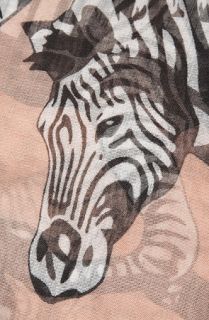 Accessories Boutique The Zebra Prancers Scarf in Pink