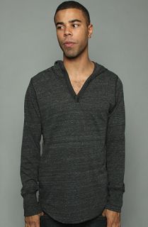 Alternative Apparel The EcoHeather Pullover Hoodie in Black