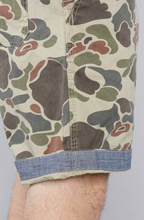 Obey The Troller Shorts in Camo Concrete