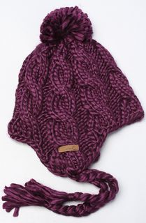 coal the rosalita flap beanie in plum sale $ 22 95 $ 35 00 34 % off