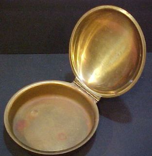 Farber Brothers Solid Brass Vintage Silent Butler Table Crumb Pan w