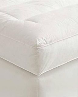 Full Goose Down Mattress Topper Featherbed / Feather Bed Baffled
