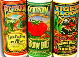 Fox Farm Tri Trio Grow Big Big Bloom Tiger Bloom Package Soil