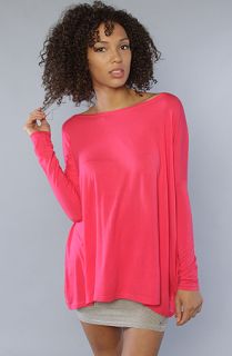 NYC Boutique The Brisbane Top in Fuchsia