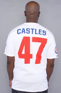 Crooks and Castles The Play Ball Tee in White