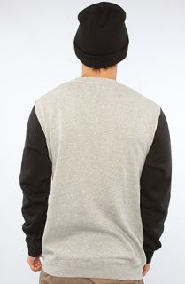 WeSC The Overlay Heart Sweatshirt in Gray