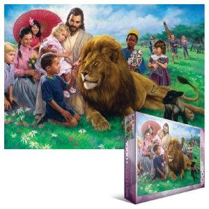 Eurographics Christian Collection Puzzle The Lion and The Lamb Nathan
