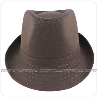 description classic vintage solid brown trilby fedoras is made by 100