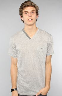 ORISUE The Potkins212 VNeck Tee in Heather Grey