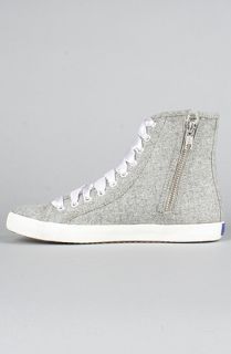 Keds The Champion Celebrity Wooly Hi Sneaker in Gray