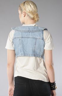 Vintage Boutique The Jewel of The Night Denim Vest