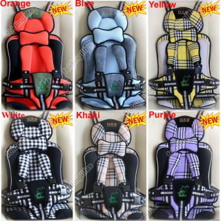  Infant Car Safety Secure Booster Seat Cover Harness Cushion