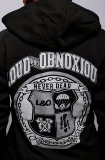 Loud& Obnoxious The Collegiate Womens ZipUp Hoodie