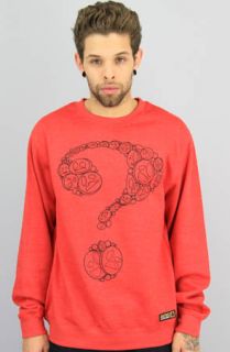 Entree Entree LS Unknown Question Mark Red Crew